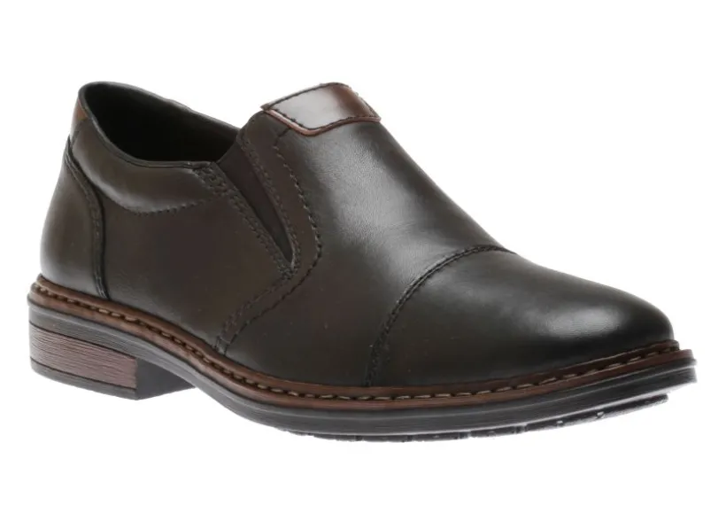 lugano_black_leather_cap__0.webp Lugano Black Leather Cap Toe Slip-On Dress Shoe