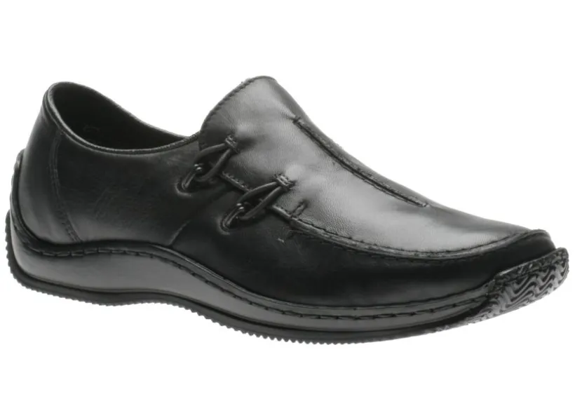 lugano_black_leather_elas_0.webp Lugano Black Leather Elastic Slip-On Shoe