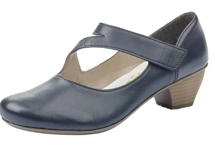 lugano_dark_blue_leather__0.webp Lugano Dark Blue Leather Mary Jane Heel