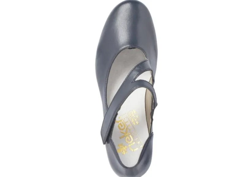 lugano_dark_blue_leather__3.webp Lugano Dark Blue Leather Mary Jane Heel
