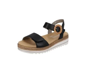 Lugano Velcro Black