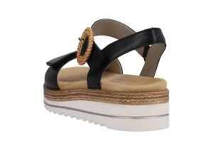 Lugano Velcro Black