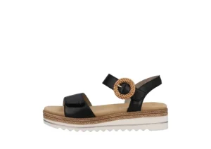 Lugano Velcro Black