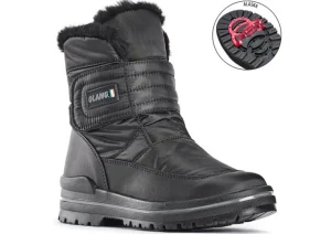 Luna Velcro Black Winter Boot