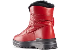 Luna Velcro Rosso Winter Boot