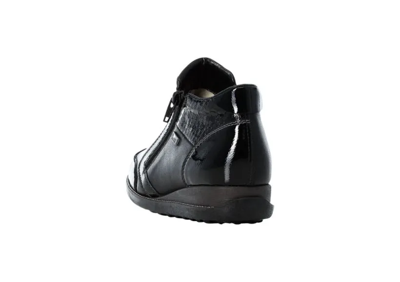 luxor_black_patent_trim_d_2.webp Luxor Black Patent Trim Double Zipper Ankle Boot