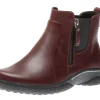 Maddi Burgundy Ankle Boot