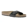 Madrid Birko-Flor Black Slide Sandal