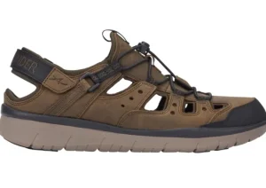Marron Praline Nubuck Sports Sandal / Sneaker
