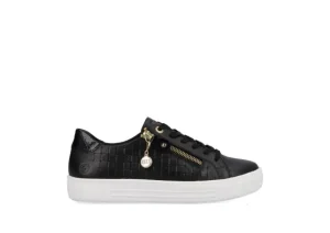 Mason Lace Zip Black