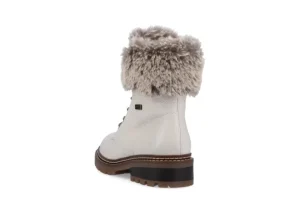 Mason Zip Lace White