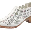 Massa White Multicolour Woven Sandal