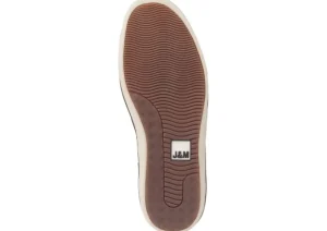 McGuffey Perforated Navy Leather Slip-On Sneaker