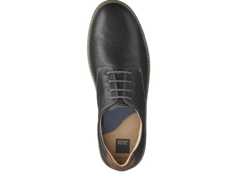 mcguffey_plain_toe_black__1.webp McGuffey Plain Toe Black Leather Derby Sneaker