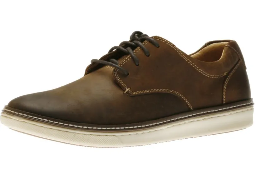 mcguffey_plain_toe_brown__0.webp McGuffey Plain Toe Brown Leather Derby Sneaker