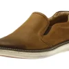 McGuffey Tan Brown Leather Slip-On Sneaker