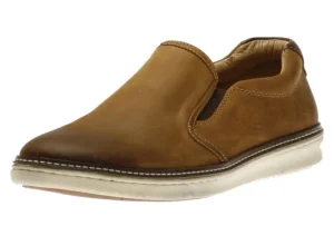 McGuffey Tan Brown Leather Slip-On Sneaker