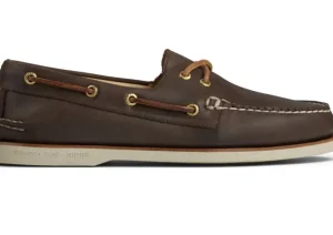 Men's Gold Cup Authentic Original Brown Leather Two Eye Boat Shoe