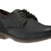 Men's Jeans Blue Lace-Up Oxford Dress Shoe