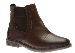 Mens Side Zip Brown