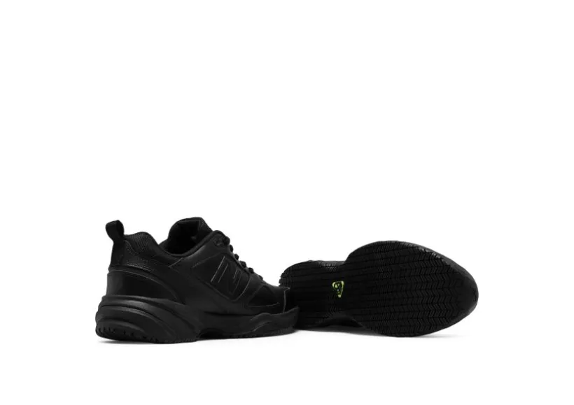 midk_slipresistant_black__6.webp MID626K2 Slip-Resistant Black Leather Sneaker