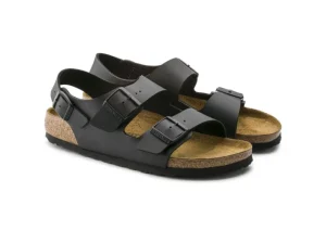 Milano Black Birko-Flor Sandal