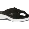 Mira Isle Black Slide Sport Sandal