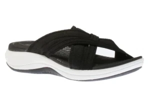 Mira Isle Black Slide Sport Sandal