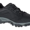 Moab Adventure Lace-up Black Wide Width Hiking Shoe