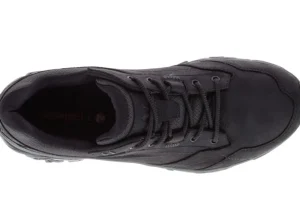 Moab Adventure Lace-up Black Wide Width Hiking Shoe