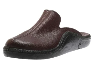 Monaco 202G Bordo Wine Leather Slipper