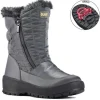 Monica Anthracite Mid-Calf Winter Boot