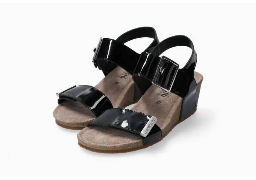 morgana_black_patent_wedg_2.webp Morgana Black Patent Wedge Sandal