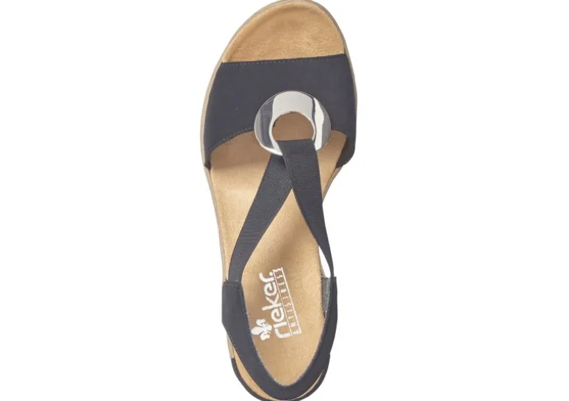 morokko_black_silver_disc_1.webp Morokko Black Silver Disc Wedge Sandal