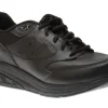MW928BK3 Black Leather Lace-Up Walking Shoe
