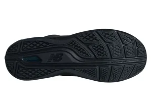 MW813BK Black Leather Walking Shoe