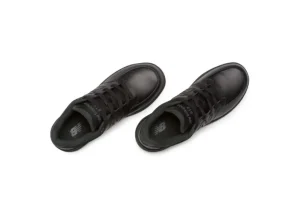 MW813BK Black Leather Walking Shoe