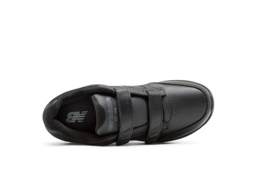 mwhb_black_leather_velcro_2.webp MW928HB3 Black Leather Velcro Walking Shoe