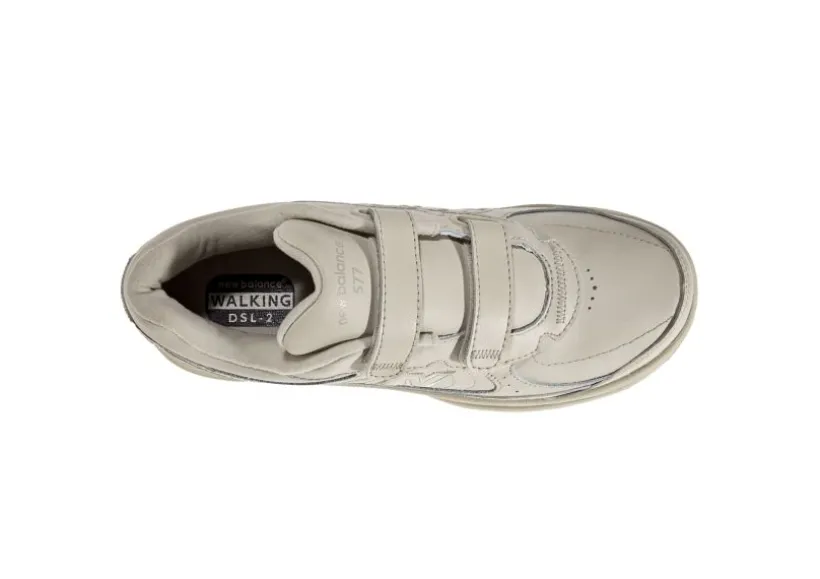 mwvb_beige_leather_velcro_2.webp MW577VB Beige Leather Velcro Walking Shoe