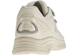 MW577VB Beige Leather Velcro Walking Shoe