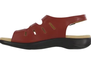 Mystic Ruby Leather Slingback Sandal
