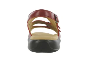 Mystic Ruby Leather Slingback Sandal