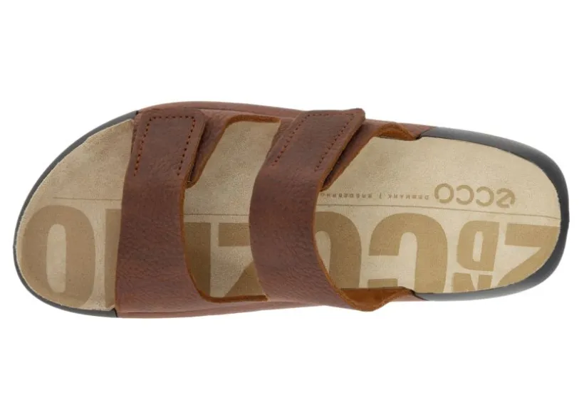 nd_cosmo_tuscany_brown_le_1.webp 2nd Cosmo Tuscany Brown Leather Double Strap Slide Sandal