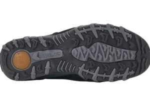 Niro Black Suede Grey Closed Mesh Mary Jane Sneaker