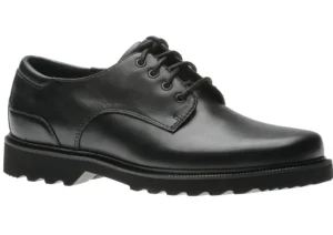 Northfield Black Leather Lace-Up Dress Shoe