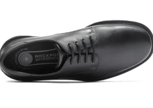 Northfield Black Leather Lace-Up Dress Shoe