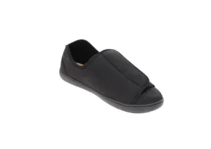 Nurse 2 Black Satin Slipper