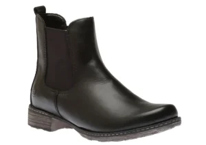 Odeon Black Leather Chelsea Boot
