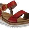 Odeon Sandal Red