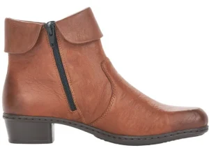 Ottawa Brown Leather Ankle Boot